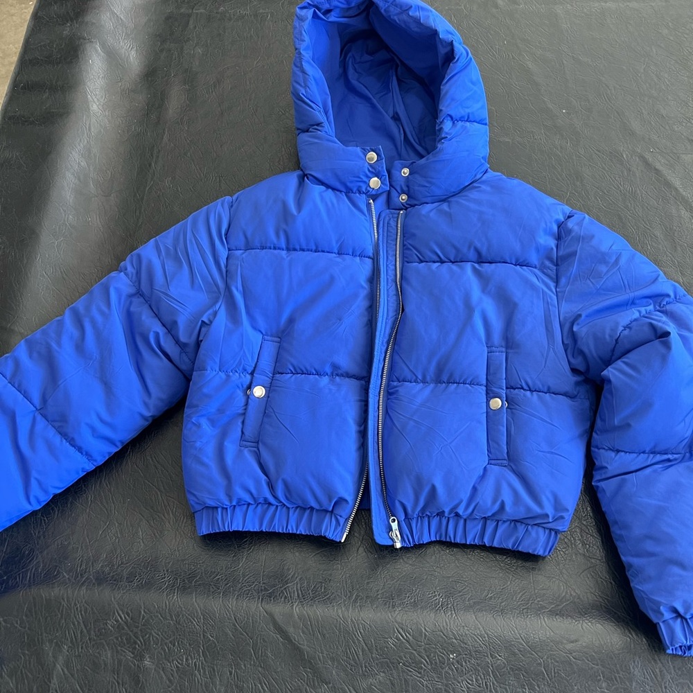 Kids Blue Puffer Jacket